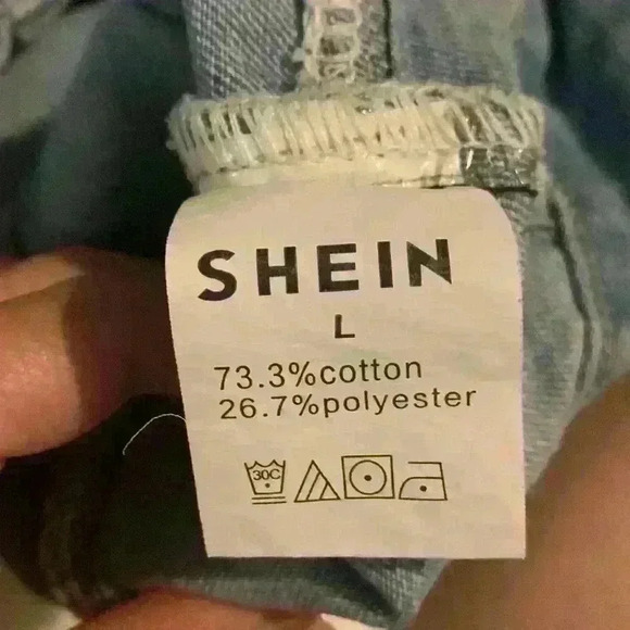 High waisted jean shorts - Picture 5 of 5